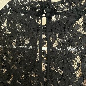 Wilfred Black Lace Blouse